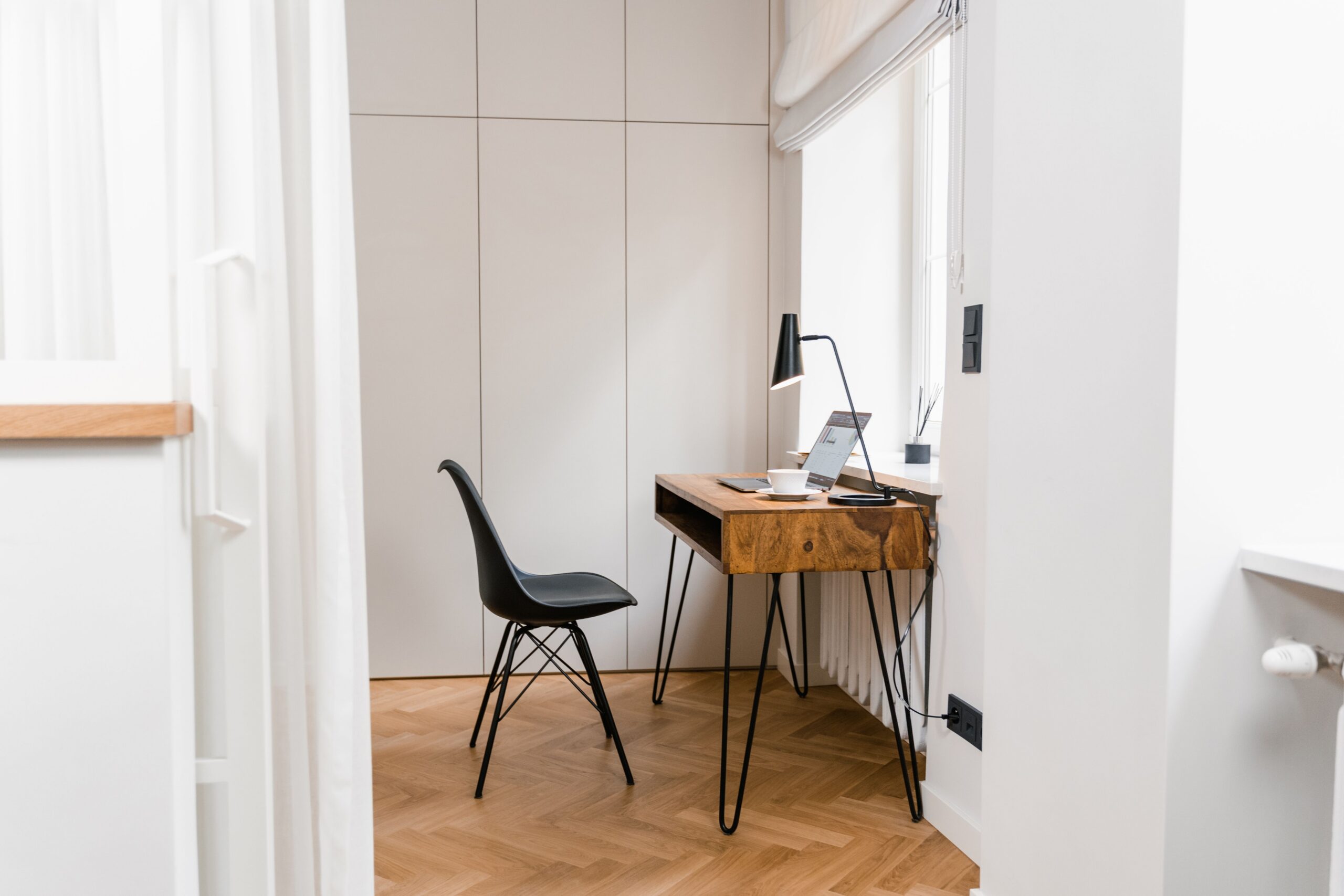 Bureau à domicile aménagé selon le Feng Shui